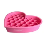 Ollipet hjerte slowfeeder slikkeskål | 22 cm
