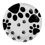 Ollipet Paws Party paptallerkner |  10 stk