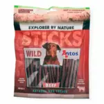 Smagfulde sticks til hunde med højt indhold af oksekød