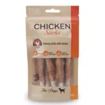 Hundesnacks med god tyggetid og kyllingesmag