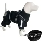 Pakketilbud | Ollipet Full Body regndragt m. sele og hundesnor