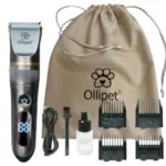 Pakketilbud | Ollipet Cool Clipper Klippemaskine m. Velour pose