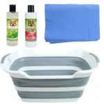 Pakketilbud | BB 2i1Shampoo og Balsam, håndklæde & badekar