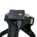 Step-in hundesele med LED-lys