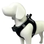 Step-in hundesele med LED-lys