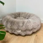 Ollipet Soft Wave Luksus Donutseng | Khaki