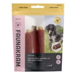 Faunakram Filled Rawhide Roll w. Duck Paste 300g | 4 stk