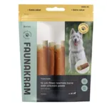 Faunakram Filled white Rawhide Roll w. Chicken Paste | 300g