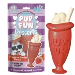 Pup Fun Dessert | Jordbær Sunday 3stk.