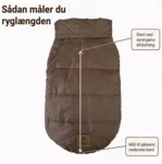 Ollipet Dynevest med fleecefor | Til mindre hunde
