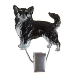 Nummerclips Race: Chihuahua Sort m. Hvid