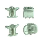 Silicone claw hårclips | 4 stk.
