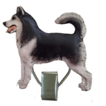 Nummerclips: Siberian Husky | OUTLET